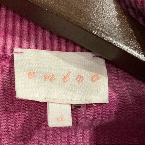 Entro Corduroy Animal Print Jacket Sz M NWOT - Picture 6 of 11